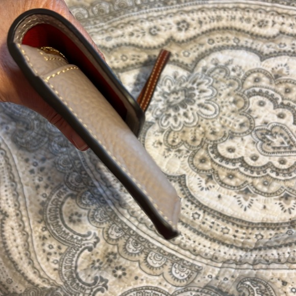 Dooney and Burke zippered pouch wristlet - Picture 11 of 12